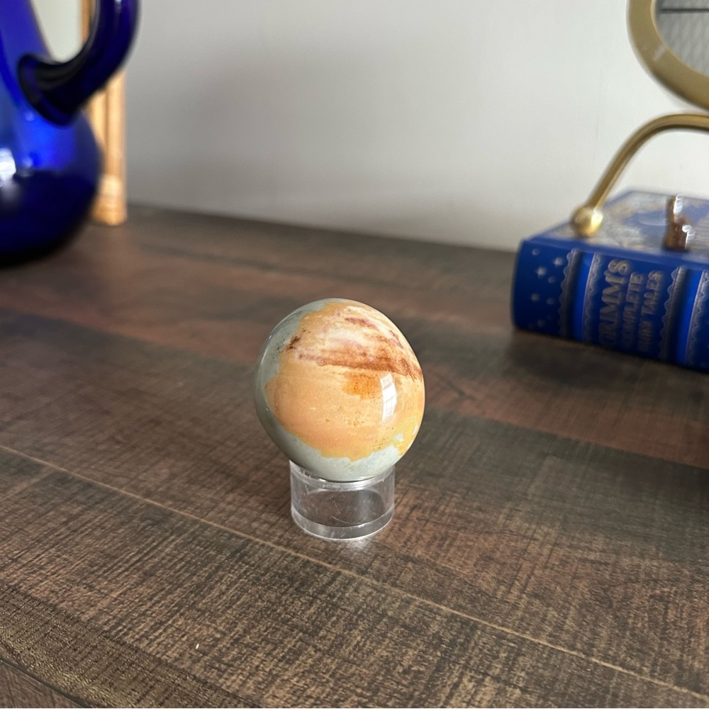 Polychrome Jasper Sphere - Picture 5 of 7